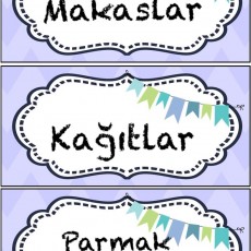 Eğitim Materyali: Makaslar, Kağıtlar ve Parmak Boyalar