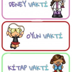 Eğitim Materyali: Deney, Oyun ve Kitap Zamanı