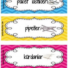 Eğitsel Materyal: Paket Lastikleri, Pipetler ve Kürdanlar