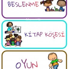 Eğitsel Materyal: Beslenme, Kitap Köşesi ve Oyun Aktiviteleri