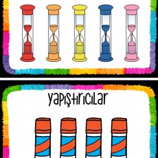 Kum Saatleri ve Yapıştırıcılar: Eğitim Materyali