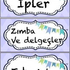 Eğitsel Materyal: İpler, Zımbalar ve Delgeçler Hakkında Bilgiler
