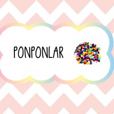 Eğitim Materyali: Renkli Ponponlar ve Kullanım Alanları