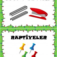 ZIMBA TELLELERİ VE RAPTİYELER - Ofis Malzemeleri Tanıtımı