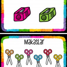 Kalemtraşlar ve Makaslar: Eğitim Materyali