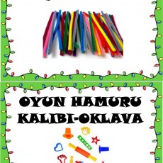 Şöniller ve Oyun Hamuru Kalıbı-Oklava Eğitimi