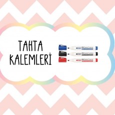 Tahta Kalemleri - 3 Adet (Kırmızı, Mavi, Siyah)