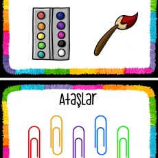 Sanat Malzemeleri: Suluboyalar, Fırçalar ve Ataşlar