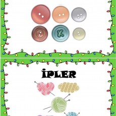 Düğmeler ve İpler: Dikiş ve El Sanatları Öğrenimi için Eğitim Materyali