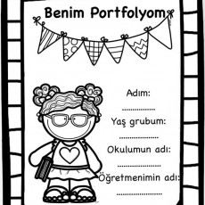 Portfolyo Hazırlama Şablonu - Öğrenci Bilgileri ve Tanıtım