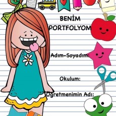 Çocuk Portfolyosu Tasarımı - Benim Portfolyom - Eğitim Materyali