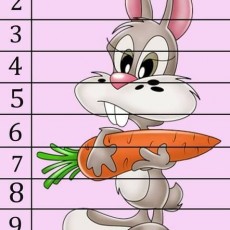 Sevimli Tavşan ve Havuç: Sayı 10 ile 1 Arası Öğrenme Materyali