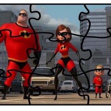 Eğlenceli Bulmacalar: Süper Aile Karakterleri ile Puzzle