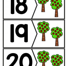 Sayı Eğitimi: 18, 19, 20 - Elma Ağaçları ile Sayma