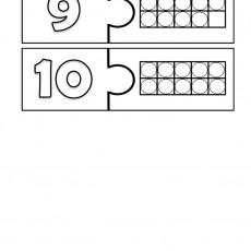 Sayı 9 ve 10'un Eğitim Kartları - Matematik Öğrenimi