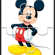 Mickey Mouse Puzzle - 1 (One)