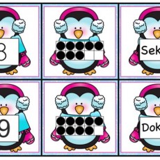 Penguenlerle Sayılar: 8 (Sekiz) ve 9 (Dokuz) Eğitimi