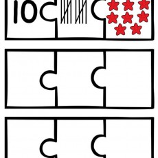 10 Sayısı ve Kırmızı Yıldızlar ile Matematiksel Toplama Eğitimi