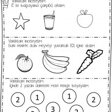 Eğitsel Etkinlik: Eğlenceli Nesne Tanıma ve Sayı İnceleme