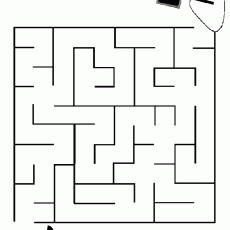 Penguin Maze Activity - Educational Puzzle for Children