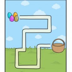 Yumurta Labirenti Oyunu: 2 Adımda Sepete Ulaş! (2 eggs, Egg Maze Game)