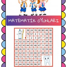 MATEMATIK OYUNLARI: 1-100 Arasında Sayıların Eğlenceli Yöntemi