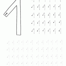 Temel Matematik Öğrenimi: 1 Sayısının Yazılışı ve Pratik Alıştırmalar
