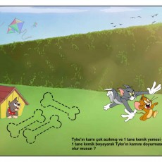 Tom ve Jerry: Tüyke'nin Karnı Aç, Kemik Boyama Aktivitesi