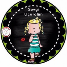 Sevgi Uçuralım - Çocuklar için Eğitici Görsel Materyal