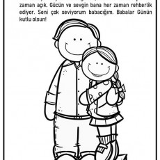CANIM BABAM - Babalar Günü Kartı İçin Çocuk ve Baba İlişkisi Teması