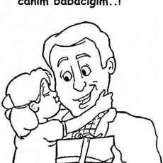 Sevgi ve Aşk Temalı Çizim: Baba-Kız İlişkisi