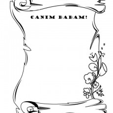 Canım Babam! - Duygusal Kart Tasarımı