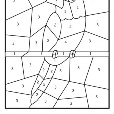 Renk Kodu ile Kuş Renklendirme Etkinliği (1-Sarı, 2-Yeşil, 3-Mavi, 4-Açık Yeşil, 5-Turuncu)