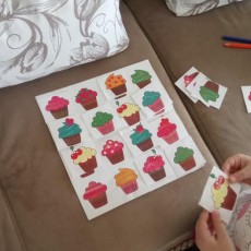 Cupcake Memory Match Game - Educational Fun for Kids