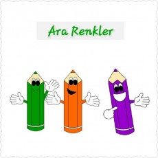 Ara Renkler: Yeşil, Turuncu ve Mor Çizgiler