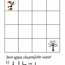 Woody Woodpecker için Labirent Bulmaca: Doğru Kodu Bul ve Ağaca Ulaş