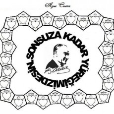 Atatürk Anma ve Sevgi Temalı Grafik Çalışması
