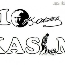 10 KASIM \(On Kasım\) - Atatürk Anma Günü Tasarımı