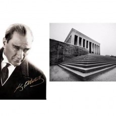 Anıtkabir ve Atatürk Portresi