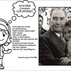 Atatürk ve Çocuklar: Sevgi ve Eğitim Temalı Eğitsel Materyal