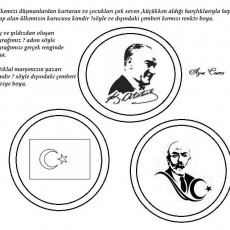 Türk Bayrağı ve Atatürk Temalı Eğitsel Materyal: Renk ve Semboller