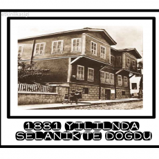 Selanik'te Doğan 1881 Yılına Ait Tarihi Bina Görseli