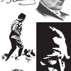 Atatürk İmzalı Çizim ve Portreler