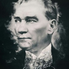 K. Atatürk Portresi - 1881-193∞