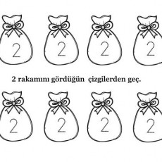 Sayı 2: Kesme Alıştırması ve Görsel Tanıma