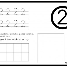 İlkokul Matematik: Sayı 2 ve Eşleme Etkinliği