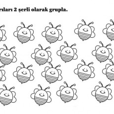 Arı Gruplama Eğitimi: 2'li Seri Gruplarla Sayma Etkinliği