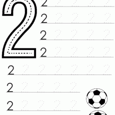 Sayı ve Nesne Eğitim Materyali: 2 Sayısı ile Futbol Topları
