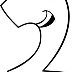 Eğlenceli Sayılar: 2 (İki) - Karakterli Rakam