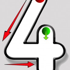 Eğitici Sayı 4 Tanıtımı: 4 (Dört) Rakamının Grafiği ve Yazılışı